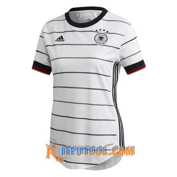 Camisetas Personalizadas Futbol Alemania Mujer Primera 20/21