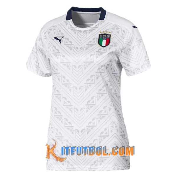 Camisetas Personalizadas Futbol Italia Mujer Segunda 20/21