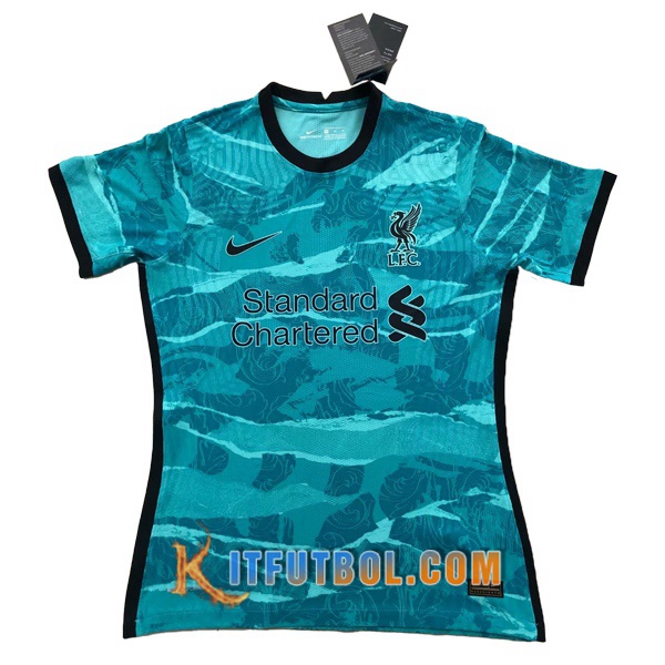 Camisetas Personalizadas Futbol FC Liverpool Mujer Segunda 20/21