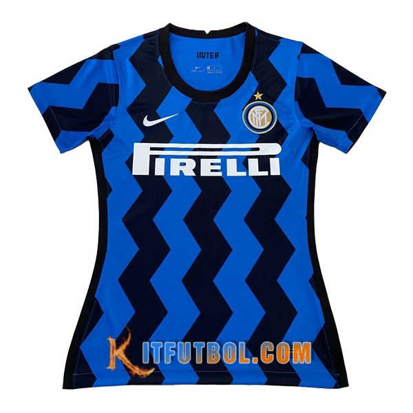 Camisetas Personalizadas Futbol Inter Milan Mujer Primera 20/21