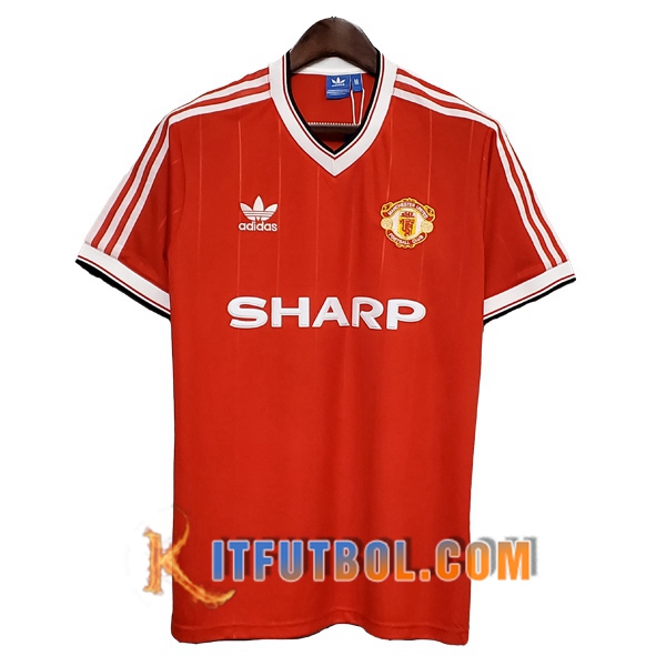 Camisetas Futbol Manchester United Retro Primera 1983/1984