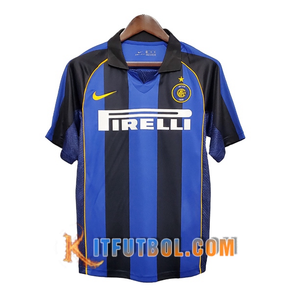 Camisetas Futbol Inter Milan Retro Primera 2001/2002