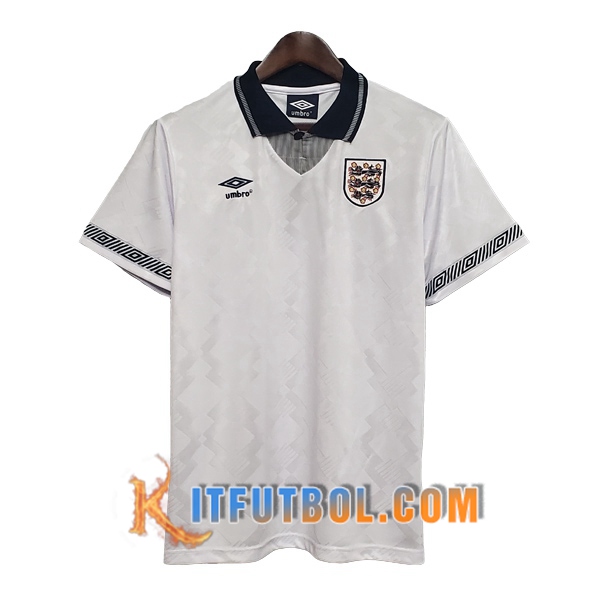 Camisetas Futbol Inglaterra Retro Primera 1990