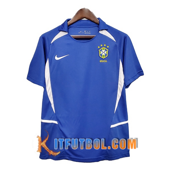 Camisetas Futbol Brasil Retro Segunda 2002