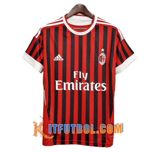 Camiseta Futbol Milan AC Retro Primera 2002/2003