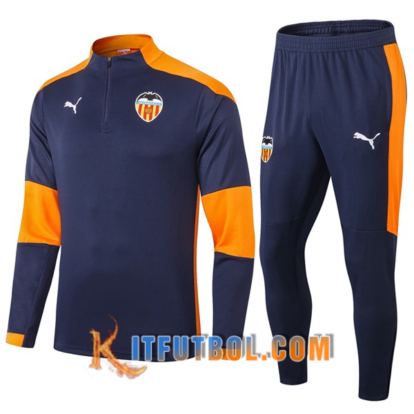 Nueva Chandal Futbol + Pantalones Valencia Azul Royal 20/21