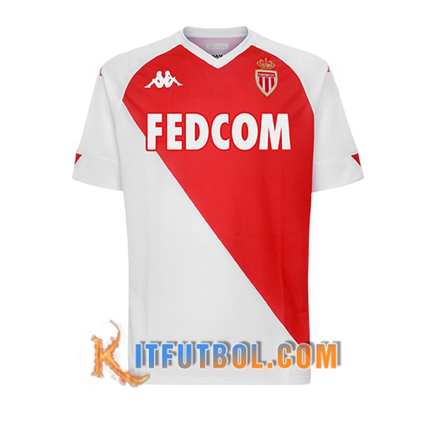 Nueva Camisetas Futbol AS Monaco Primera 20/21