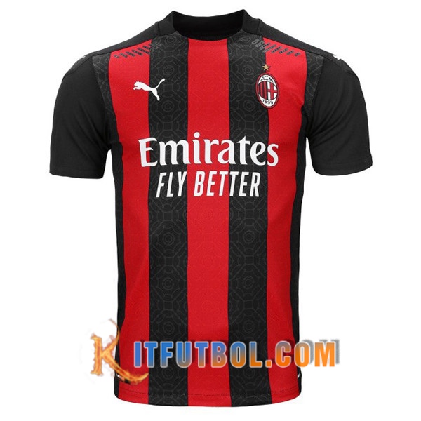 Nueva Camisetas Futbol Milan AC Primera 20/21