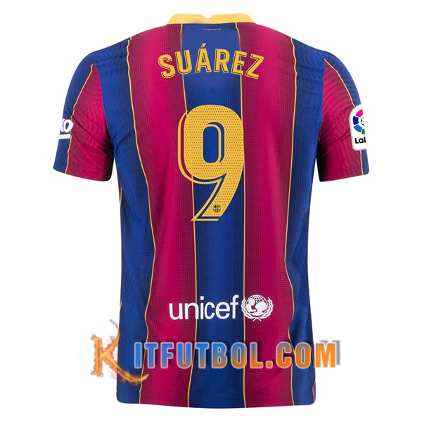 Camisetas Futbol FC Barcelona (SUAREZ 9) Primera 20/21