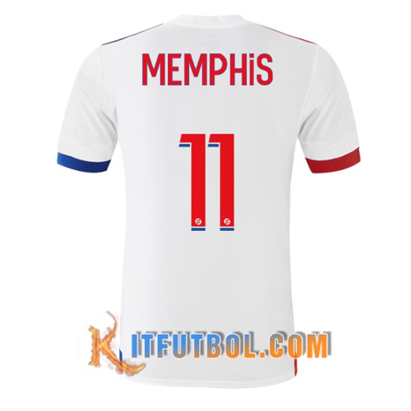 Camisetas Futbol Lyon OL (MEMPHIS 11) Primera 20/21