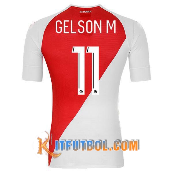 Camisetas Futbol AS Monaco (GELSONM 11) Primera 20/21