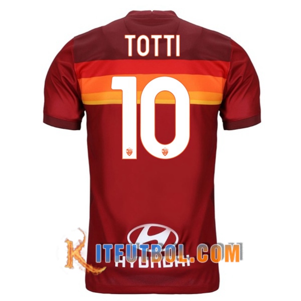Camisetas Futbol AS Roma (TOTTI 10) Primera 20/21