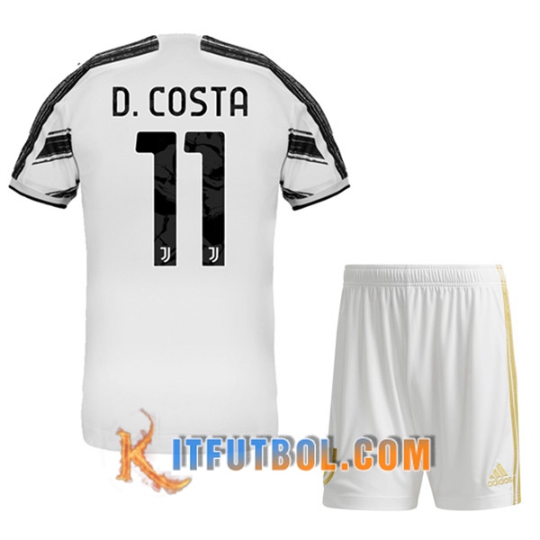Camisetas Personalizadas Futbol Juventus (D.COSTA 11) Ninos Primera 20/21