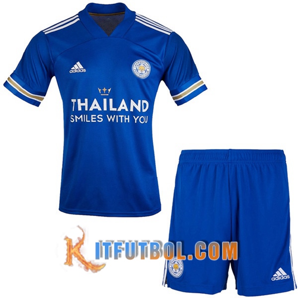 Nueva Camisetas Personalizadas Futbol Leicester City Ninos Primera 20/21
