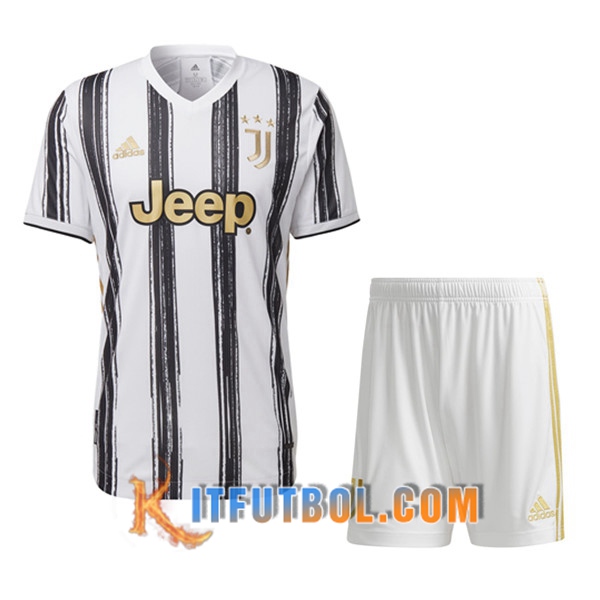 Traje Camisetas Futbol Juventus Primera + Cortos 20/21