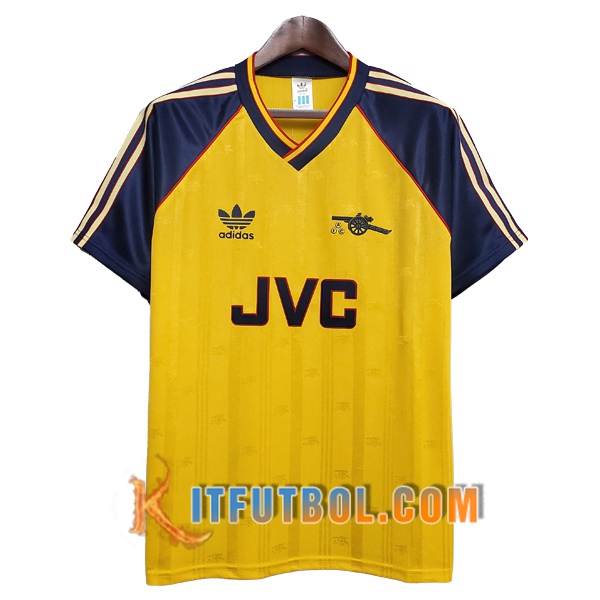 Camiseta Futbol Arsenal Retro Segunda 1988/1989