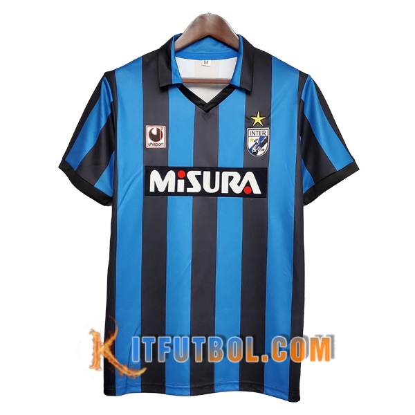 Camiseta Futbol Inter Milan Retro Primera 1988/1990