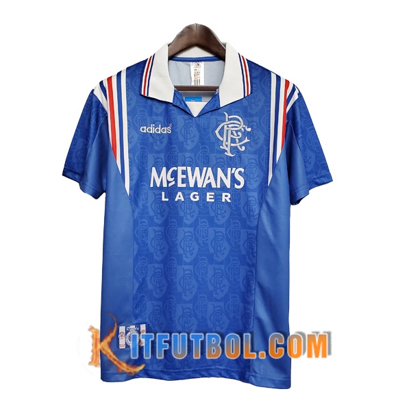 Camiseta Futbol Rangers FC Retro Primera 1996/1997