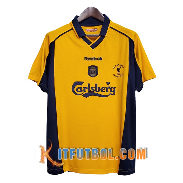 Camiseta Futbol FC Liverpool Retro Segunda 2000/2001