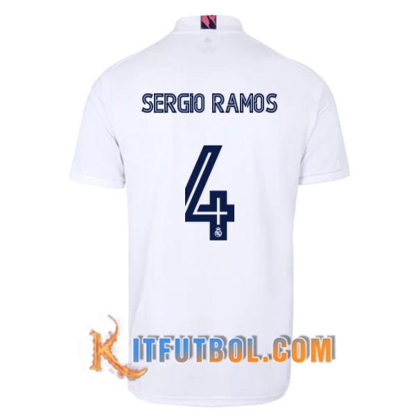 Inocencia egipcio Cuerda Camiseta Futbol Real Madrid (SERGIO RAMOS 4) Primera Mayorista Precio 20 21