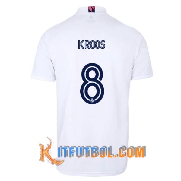 Camiseta Futbol Real Madrid (KROOS 8) Primera 20/21