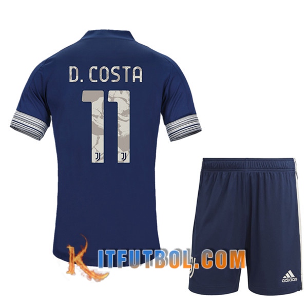 Camisetas Personalizadas Futbol Juventus (D.COSTA 11) Ninos Segunda 20/21