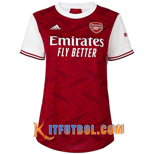 Nueva Camisetas Personalizadas Futbol Arsenal Mujer Primera 20/21
