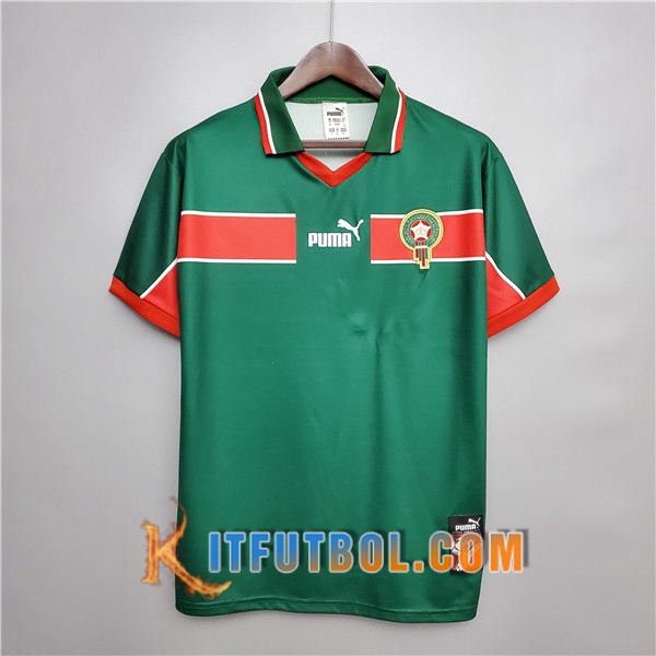 Camiseta Futbol Morocco Retro Primera 1998