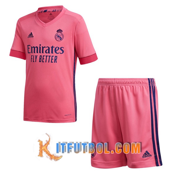 Nueva Camisetas Personalizadas Futbol Real Madrid Ninos Segunda 20/21