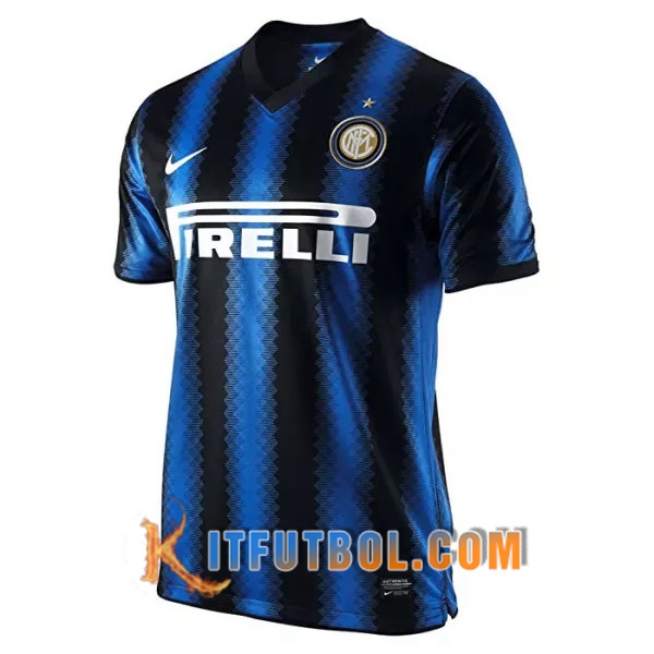 Camiseta Futbol Inter Milan Retro Primera 2010/2011