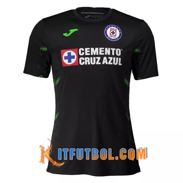Camisetas Futbol Cruz Azul Portero Negro 20/21