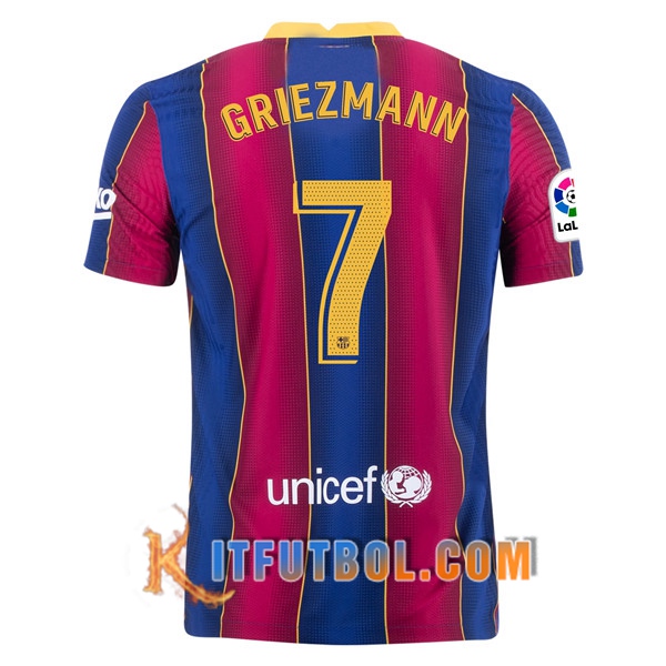 Camisetas Futbol FC Barcelona (GRIEZMANN 7) Primera 20/21