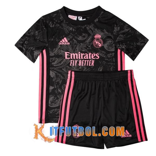 Camisetas Personalizadas Futbol Real Madrid Ninos Tercera 20/21