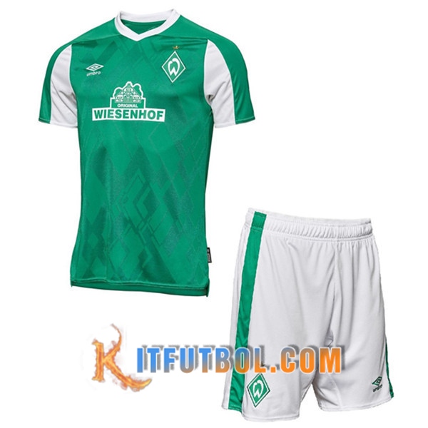 Camisetas Personalizadas Futbol Werder Bremen Ninos Primera 20/21