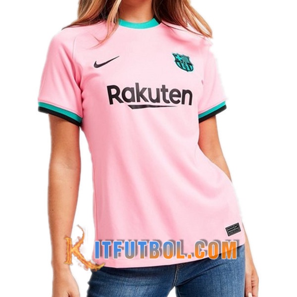 Camisetas Personalizadas Futbol FC Barcelona Mujer Tercera 20/21