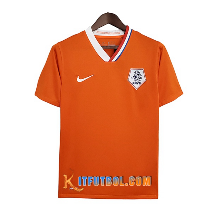 Camiseta Futbol Países Bajos Retro Titular 2008