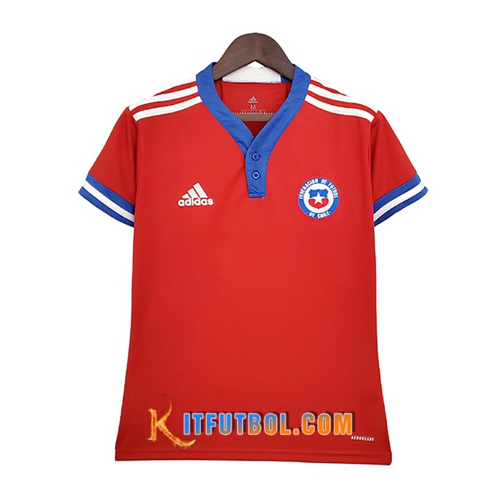 Camiseta Futbol Chili Mujer Titular 2021/2022