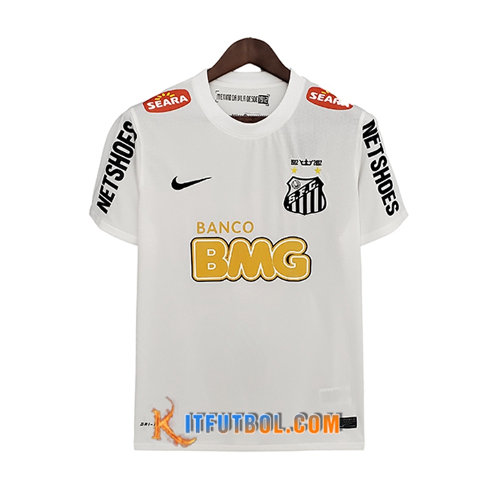 Camiseta Futbol Santos Retro Titular 2011/2012