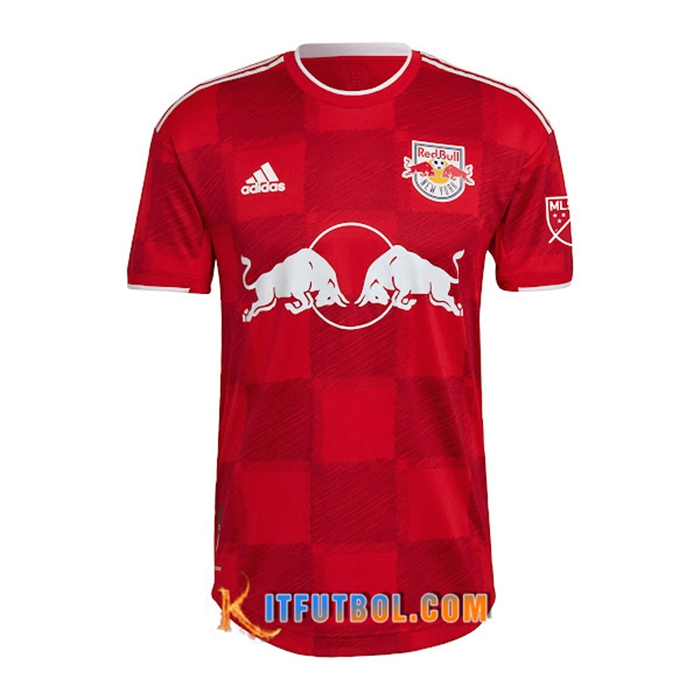 Camisetas De Futbol New York Red Bulls Titular 2022/2023