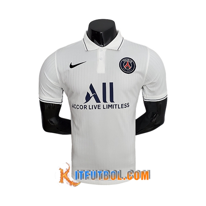 Camiseta Polo PSG Blanca 2022/2023