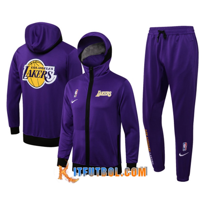 Chandal Equipos De NBA Los Angeles Lakers Púrpura 2022