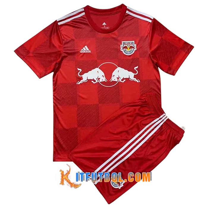 Camiseta Futbol New York Red Bulls Ninos Titular 2022/2023