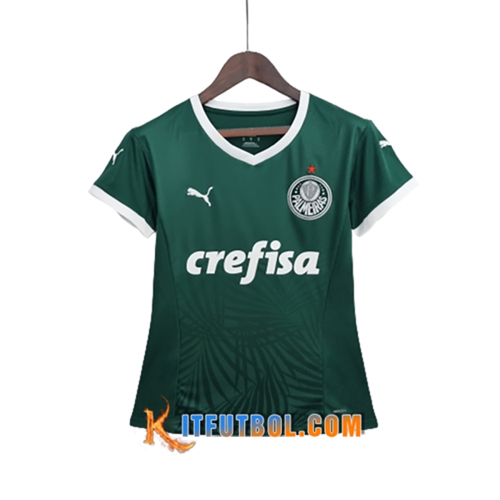 Camiseta Futbol Palmeiras Mujer Titular 2022/2023