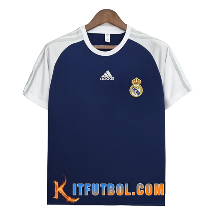 Camiseta Entrenamiento Real Madrid Blanco/Azul 2022/2023