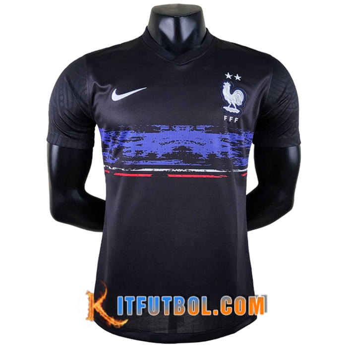 Camiseta Futbol Francia Concept Negro 2022/2023