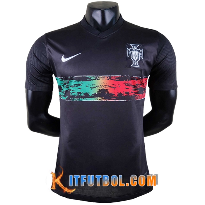 Camiseta Futbol Portugal Concept Negro 2022/2023
