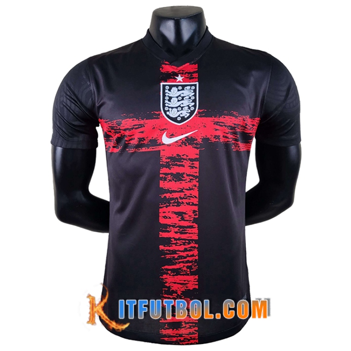 Camisetas De Futbol Inglaterra Concept Negro Copa Del Mundo 2022