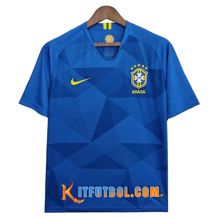Camisetas De Futbol Brasil Retro Segunda 2018