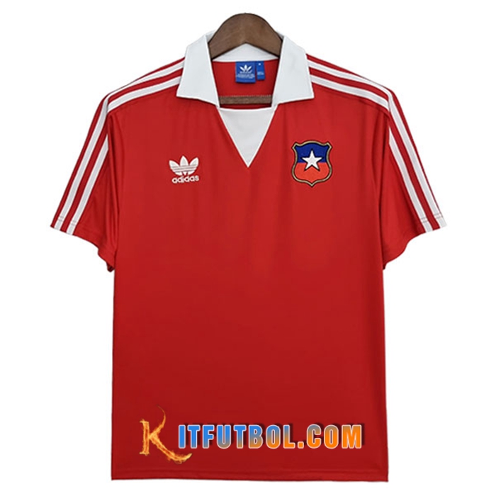 Camisetas De Futbol Chili Retro Primera 1982