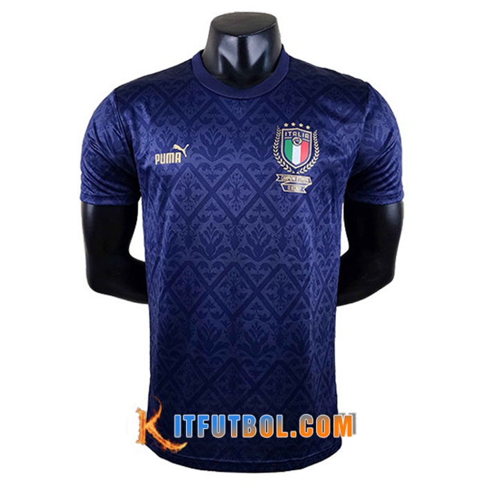 Italia niños camiseta set fútbol fan fetichistas azul